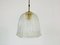 Mid-Century Structured Glass Chandelier from Limburg, 1960s, Image 6