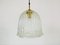 Mid-Century Structured Glass Chandelier from Limburg, 1960s, Image 2