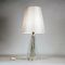 Vintage Glass Table Lamp by Val St. Lambert 1