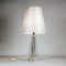 Vintage Glass Table Lamp by Val St. Lambert, Immagine 1