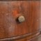 Walnut Half-Moon 3-Drawer Chest of Drawers, 1950s 7