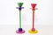 Candleholders by Ettore Sottsass, 1980s, Set of 2 1