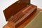 Antique Edwardian Walnut Leather Top Writing Table, Image 7