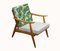 Beige and Green Armchair, 1960s 1
