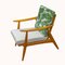 Beige and Green Armchair, 1960s 7