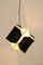 Lámpara colgante era espacial acrílica de Christophe de Ryck para Dark, años 70, Imagen 15