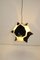 Lámpara colgante era espacial acrílica de Christophe de Ryck para Dark, años 70, Imagen 6