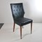Italian Faux Green Leather Dining Chairs, 1960s, Set of 8 1