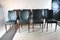 Italian Faux Green Leather Dining Chairs, 1960s, Set of 8 5