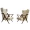 BBPR Lounge Chairs by Gianluigi Banfi, Lodovico Belgiojoso, Enrico Peressutti & Ernesto Nathan Rogers, 1950s, Set of 2 1