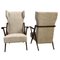 BBPR Lounge Chairs by Gianluigi Banfi, Lodovico Belgiojoso, Enrico Peressutti & Ernesto Nathan Rogers, 1950s, Set of 2 3