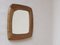 Anthroposophical Pearwood Wall Mirror, 1930s 6