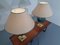 French Ceramic Floor Lamps from Le Dauphin, 1970s, Set of 2 5