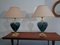 French Ceramic Floor Lamps from Le Dauphin, 1970s, Set of 2 1