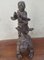 Antique Bronze Liu Hai on Chan Chu Sculpture, Image 2