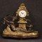 French Gilded and Bronze Clock, 1930s, Image 12