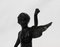 Escultura italiana de motivo angelical de bronce patinado, años 30, Imagen 3