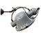 Vintage Industrial Gray and Cast Iron Sconce from Beseg Licht, Image 6