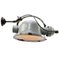 Vintage Industrie Wandlampe in Grau und Gusseisen von Beseg Licht 5