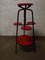 Large Bauhaus Red and Black Etagere, 1920s, Immagine 8