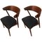 Fully Restored Teak and Oak Dining Chairs by Helge Sibast for Sibast, 1960s, Set of 2 1