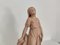Antikes Mädchen aus Terrakotta mit Mandoline-Skulptur 17
