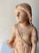 Antikes Mädchen aus Terrakotta mit Mandoline-Skulptur 3