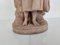 Escultura de niña antigua de terracota con mandolina, Imagen 6