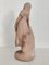 Antikes Mädchen aus Terrakotta mit Mandoline-Skulptur 16