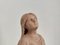 Antikes Mädchen aus Terrakotta mit Mandoline-Skulptur 11