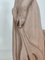 Antikes Mädchen aus Terrakotta mit Mandoline-Skulptur 8
