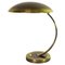 Art Deco Brass Table Lamp by Christian Dell for Kaiser, Germany, 1950s 1