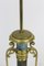 Table Lamps in Green Patinated and Gilt Brass, 1880s, Set of 2, Image 3