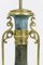 Table Lamps in Green Patinated and Gilt Brass, 1880s, Set of 2 4