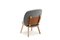 Naïve Low Chair in Gray by Etc.etc. for Emko, Image 4