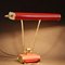 French Art Deco Red and Gold Desk Lamp by Eileen Gray for Jumo, 1940s 2