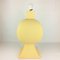 Large Pastel Yellow Ceramic & Earthenware Table Lamp from Faïencerie Charolles, 1980s 6