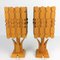 Scandinavian Pine Table Lamps, 1960s, Set of 2 4