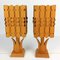 Scandinavian Pine Table Lamps, 1960s, Set of 2 2