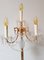 Vintage Gold-Plated and Crystal Floor Lamp 5