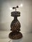 19th Century Stuccoed Wooden Pineapple Table Lamp, Image 2