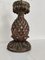 19th Century Stuccoed Wooden Pineapple Table Lamp 12