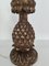 19th Century Stuccoed Wooden Pineapple Table Lamp 7