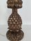 Lámpara de mesa en forma de piña de madera estucada, siglo XIX, Imagen 7