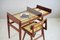 French Mahogany and Cane Desk and Chair Set by Roger Landault, 1950s, Immagine 9