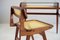 French Mahogany and Cane Desk and Chair Set by Roger Landault, 1950s, Immagine 4