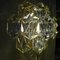 Vergoldete Regency Wandlampen mit Facettierten Kristallglas Prismen von Kinkeldey, 2er Set 6
