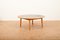 Mid-Century Schweizer Couchtisch aus Holz und Schwarzem Linoleum 1