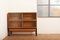 Mid-Century Swiss Black Lacquered Solid Wood and Elm Veneer Highboard 13