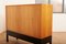 Mid-Century Swiss Black Lacquered Solid Wood and Elm Veneer Highboard, Image 14